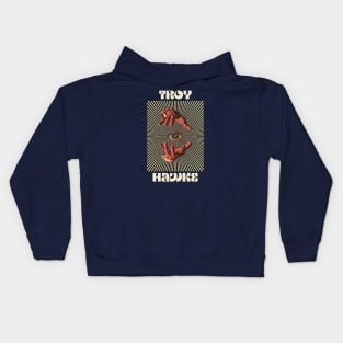 Hand Eyes Troy Hawke Kids Hoodie